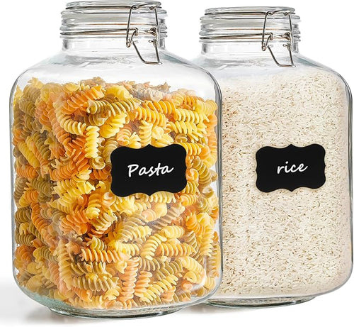 Airtight Glass Canister Set for Kitchen Storage