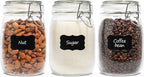 Airtight Glass Canister Set for Kitchen Storage