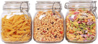 Airtight Glass Canister Set for Kitchen Storage