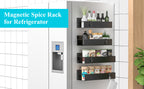 Heavy duty rustproof magnetic shelf for kitchen organization