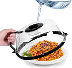 Microwave Splatter Cover with Steamer