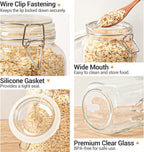 Reusable black labels for airtight glass food storage jars