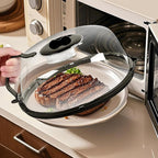 Microwave Splatter Cover with Steamer